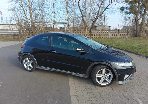 Honda Civic cena 22500 przebieg: 253483, rok produkcji 2008 z Toruń małe 154